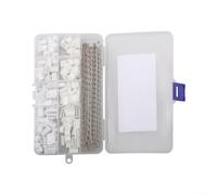 Niceminiwall 560pcs XH2.54 2.54mm Pitch Terminal Connector Kit with Housing and Pin Headers for XHP Connectors, Compatible with For Arduino and Breadboard Applications