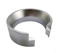 Niceminiwall 58mm Espresso Dosing Funnel Aluminum Coffee Dosing Ring for for Portafilter Brewing Bowl Accessories, Mess and Consistent Loading Tool Compatible with 58mm(sliver)