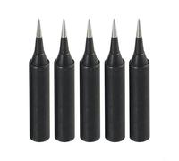 Niceminiwall 5PCS 900M-T Soldering Iron Tips for Saike 936, 852D+, 909D Stations for - B Type Conical, C Type Beveled, K Type Blade Shape(900M-T-I)