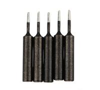 Niceminiwall 5PCS 900M-T Soldering Iron Tips for Saike 936, 852D+, 909D Stations for - B Type Conical, C Type Beveled, K Type Blade Shape(900M-T-)