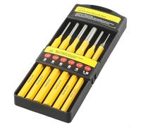 Niceminiwall 6 Piece Drive Punch Set, High Hardness Steel Center Punch Tools for Woodworking and Metalworking, Includes 1/8in, 3/16in, 1/4in, 5/16in, 5/32in, 1/16in Sizes