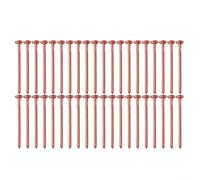 Niceminiwall 65mm and 75mm Copper Tree Stump Killer Nails for Root Removal, Large 4-Inch Solid Copper Spikes for Gardening and Shipbuilding Projects, Effective(C)