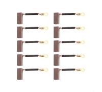 Niceminiwall 6x8x17mm DC Carbon Brush Set for Power Tools and Submersible Motors, Copper Carbon Brushes Compatible with 12V, 24V, 36V, 48V, 60V Motors,