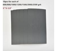 Niceminiwall 70PCS Wet for for Dry Sandpaper Sheets 3 x 5-/2 Inch for for Automotive Sanding and Polishing, Assorted Grit 600/800/1000/1200/1500/2000/2500, Strong Water Resistance