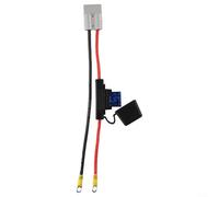 Niceminiwall 8AWG 50Amp 30cm Twin Core Automotive Cable for Connectors, Waterproof Rubber Seals, Silver Plated For Ring Terminals, 1000V DC, M8 Terminal Bolt,