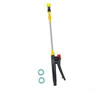 Niceminiwall Adjustable Stainless Steel Telescopic Sprayer Pole 45-80cm Watering Wand Extension for Gardening, Car Washing and Outdoor Cleaning(B)