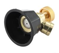 Niceminiwall Agricultural Adjustable Atomizer Nozzle Head for for Garden Sprayers, Alloy Black Cyclone Design with 14.5mm Thread, Multi-Mode Fine Mist and Spray Patterns, Easy