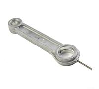 Niceminiwall Air Compressor Connecting Rod Replacement Part Silver Aluminum Alloy for Air Compressor in 12x67x23mm, 12x69x20mm, 12x76x23mm, 12x78x20mm,(12×78×20mm)