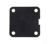 Niceminiwall Air Compressor Cylinder Head Rubber Gasket Set with Washers and Switch Leather Pad, Usual 0.8mm Black Rubber Seal for for Workshop Pneumatic Tool Maintenance(A)