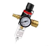 Niceminiwall Air Compressor Filter Regulator 1/4 Inch NPT, For AFR-2000, Brass Moisture Separator And Pressure Control Valve, For Spray Painting Tools(1pc)