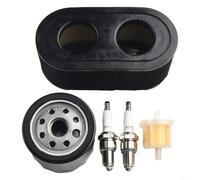 Niceminiwall Air Filter Tune Up Kit Compatible with For Toro For TimeCutter 42in 50in V-Twin Engine Riding Mower For Exmark 127-9252 136-7806 Replacement Parts Service Kit