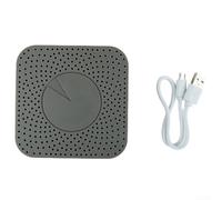 Niceminiwall Air Quality Monitor 5-in-1 Temperature Humidity Detector Indoor Environmental Sensor PM2.5 TVOC Formaldehyde Tester USB Powered Home Office Air Monitor(Zig Bee)