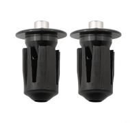 Niceminiwall Aluminum Alloy Bar Ends and for for 22-24mm Handlebars, Lightweight Lasting Handlebar End for for Mountain and Road Cycling, Easy Install and(black)