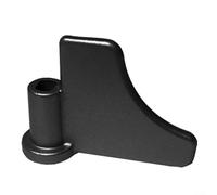 Niceminiwall Aluminum Alloy Bread Maker Kneading Blade Paddle Replacement Part, Lasting Mixing Paddle Accessory for for Small Kitchen Appliance, Compatible with Various Bread(Black)