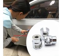 Niceminiwall Aluminum Alloy Car Dent Repair Puller Adapter with Iron Head and Screw Tips for Slide Hammer Automotive Tools(For M12)