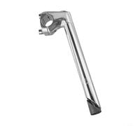 Niceminiwall Aluminum Alloy Gooseneck For Bike Stem, 40 mm Forward Extend × 220 mm Center Pole, 22.2 mm Fork Clamp & 22.2/25.4 mm Handlebar Diameter, Silver(40X25.4X22.2X220)