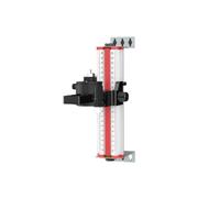 Niceminiwall Aluminum Alloy Level Wall Mount Bracket with 1/4-Inch to 5/8-Inch Screw Adapter for Precise Positioning and Height Adjustment Support Bar for Home Renovation(20cm)