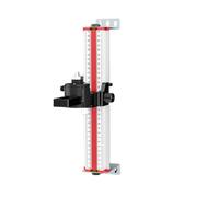 Niceminiwall Aluminum Alloy Level Wall Mount Bracket with 1/4-Inch to 5/8-Inch Screw Adapter for Precise Positioning and Height Adjustment Support Bar for Home Renovation(30cm)