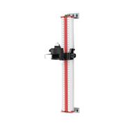 Niceminiwall Aluminum Alloy Level Wall Mount Bracket with 1/4-Inch to 5/8-Inch Screw Adapter for Precise Positioning and Height Adjustment Support Bar for Home Renovation(40cm)