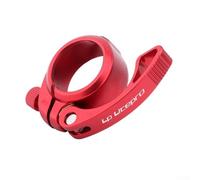 Niceminiwall Aluminum Alloy Seatpost Clamp 41mm for 33.9mm Seat Tube - Compatible with Road For Bike Components, Lightweight High-Strength Cycling Part(red)