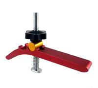 Niceminiwall Aluminum Alloy T-Slot Clamping Pressure Plate for Woodworking and Metalworking Applications with Quick Adjustment Knob on T-Track Tables and Table(T Screw Type)