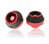 Niceminiwall Aluminum Front Fork Wheel Frame Sliders Kit for Motorcycle Front Fork Protector and Motorbike Fork Frame Protection, For CNC Alloy Crash Pads for Most Motorcycles,(red)