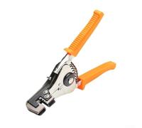 Niceminiwall Automatic Wire Stripper with Adjustable Ruler for 0.5mm to 4.0mm Wires, Alloy Steel Construction with Quick Spring Rebound for Electricians and DIY(Ordinary)