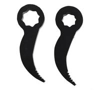 Niceminiwall Automotive Pry Bar Wrench Adapter Set, 2pcs Metal Crowbar Adaptor Heads Compatible with 1/2 Inch and 3/8 Inch Drive Breaker Bar or Ratchet for Half Shaft