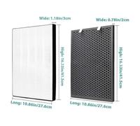 Niceminiwall babominimer Activated Carbon Air Purifier Filter Replacement for Air220 2609A and Air320 2768A, High Efficiency Filtration for Cleaner Indoor Air