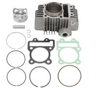Niceminiwall babominimer YX160 Cylinder Piston For Ring Gasket Kit, 60mm Bore Engine Rebuild Set with Adapter and Assembly, Compatible with YX 150cc/160cc Off-Road Motorcycle