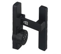 Niceminiwall Barn Door Hardware Lock 90 Degree Sliding Door Latch Black Privacy Lock for Interior Doors Bathroom Closet Security Bolt No Key Required