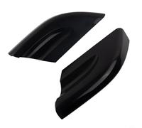 Niceminiwall Black Roof Rack Rail End Protective Cover Shell Set of 8, Lasting Plastic Roof Bar End Compatible with for Tucson 2004-2008, Replacement Roof Rack