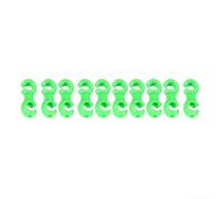 Niceminiwall C-Buckle Brake and Shift Cable Clips - Plastic Wire Tube Guides for for Hydraulic Hose Management on Mountain, Road, and Folding Bikes, Compact 12x11x6mm