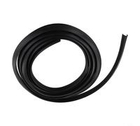 Niceminiwall Car for Window Seal Strip 12x18mm Rubber Gap Filler for Noise Insulation and Waterproof Protection in Black 1m/2m/4m Length Options(2M)