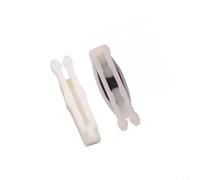 Niceminiwall Car Seat Slide Guide Block Replacement Pair, Lasting Plastic Rail Track Guides for Passat B5, 4, for Bora and for A6, Direct Fit Left and