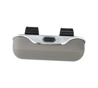 Niceminiwall Car Sun Visor Glasses Case Multi-function Sunglasses Box Sun Visor Buckle Holder Clip Storage Box Bill Card Organizer Mount With Ticket Card Clip- Apply To All Car Models(gray)