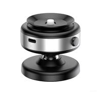 Niceminiwall Car Vacuum Magnetic Phone Holder, 2025 Vmag-S1, Suction Cup Phone Holder, 360° Rotation, Folding(Silver)
