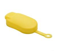 Niceminiwall Car Windshield Washer Reservoir Cap Lid 8200226894 for Clio, Lasting Yellow Plastic Replacement Cover for Front Glass Washer Fluid Tank,