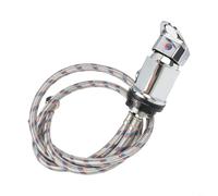 Niceminiwall Caravan Shower Mixer Tap, G1/2 Interface 80cm Inlet Outlet Pipes, Zinc Alloy Stainless Steel RV Camper Accessory,Consistent Water Flow(Red Blue)
