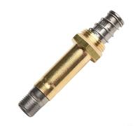 Niceminiwall Carbon Dioxide Regulator Pressure Reducing Solenoid Valve Coil for for Fish Tank Aquarium System, 8mm Thread, 13mm Wrench Position, Compact 52mm Metal Fitting()