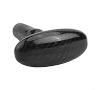 Niceminiwall Carbon Fiber Paddle Handle for Surfboard Paddles - 3K Full Carbon, 2.5 cm Diameter, Lightweight (20 g), Black