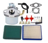 Niceminiwall Carburetor Kit for Lawn Mower - Compatible with 798653 696981 591299 795069 698859 790180 Models, 20-Piece Metal Repair Kit for Outdoor Power Equipment