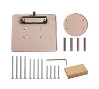 Niceminiwall Cart Scorecard Holder Compatible with 5-6 Holes Cart Steering Wheel(tawny)