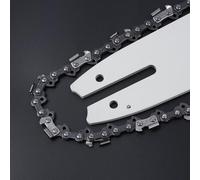 Niceminiwall Chainsaw Guide Bar and 3/8 LP 50DL Saw Chain for MS170 MS180, 15.35 Inch Manganese Steel Bar with 92cm (36.2in) Tool Steel Chain, Compatible with Outdoor