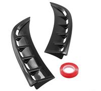 Niceminiwall CLA C118 CLA250 CLA35 2020+ Front Bumper Wing Side Vent Hood Cover in Gloss Black Carbon Look ABS, Scratch Protection, Dust and Weather(Gloss Black)