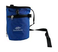 Niceminiwall Climbing Chalk Bag with Waterproof No-Leak Design and Fleece Lining for Rock Climbing, Bouldering, Gym Training and Weightlifting, Large Opening with(Blue)