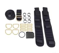 Niceminiwall Comfort Fit Backmount Harness Set for Scuba Divers Designed for Easy Attachment of Underwater Equipment (Black)