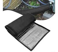 Niceminiwall Copper Line Set Cover 72x10.2 Inch Thermal Insulation Wrap with Design for Heat Pump System