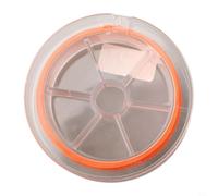 Niceminiwall Dacron Fly Fishing Backing Line 20lb/30lb - 50m Strong Low Stretch Fly Line Backing with Loop, High Strength Thin Strand for for Trout Fishing, Dual Color(E)