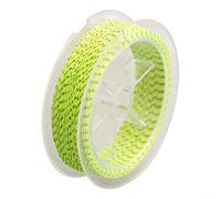 Niceminiwall Dacron Fly Fishing Backing Line 20lb/30lb - 50m Strong Low Stretch Fly Line Backing with Loop, High Strength Thin Strand for for Trout Fishing, Dual Color(D)